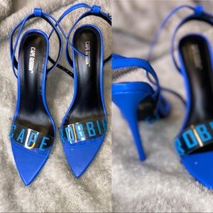 New Cape Robbin Blue High Heels Size 9